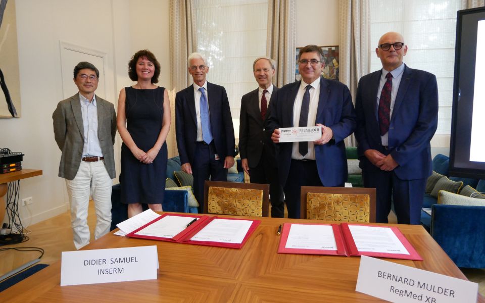 RegMed XB and Inserm signed Memorandum of Understanding